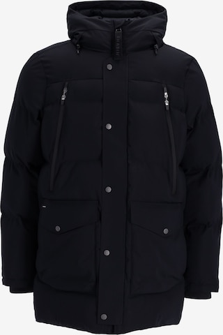 CHASIN' Funktionsjacke 'Explorer Tech' in Schwarz: Vorderseite