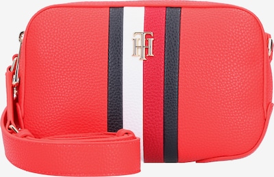TOMMY HILFIGER Schoudertas in de kleur Donkerblauw / Oranjerood / Wit, Productweergave