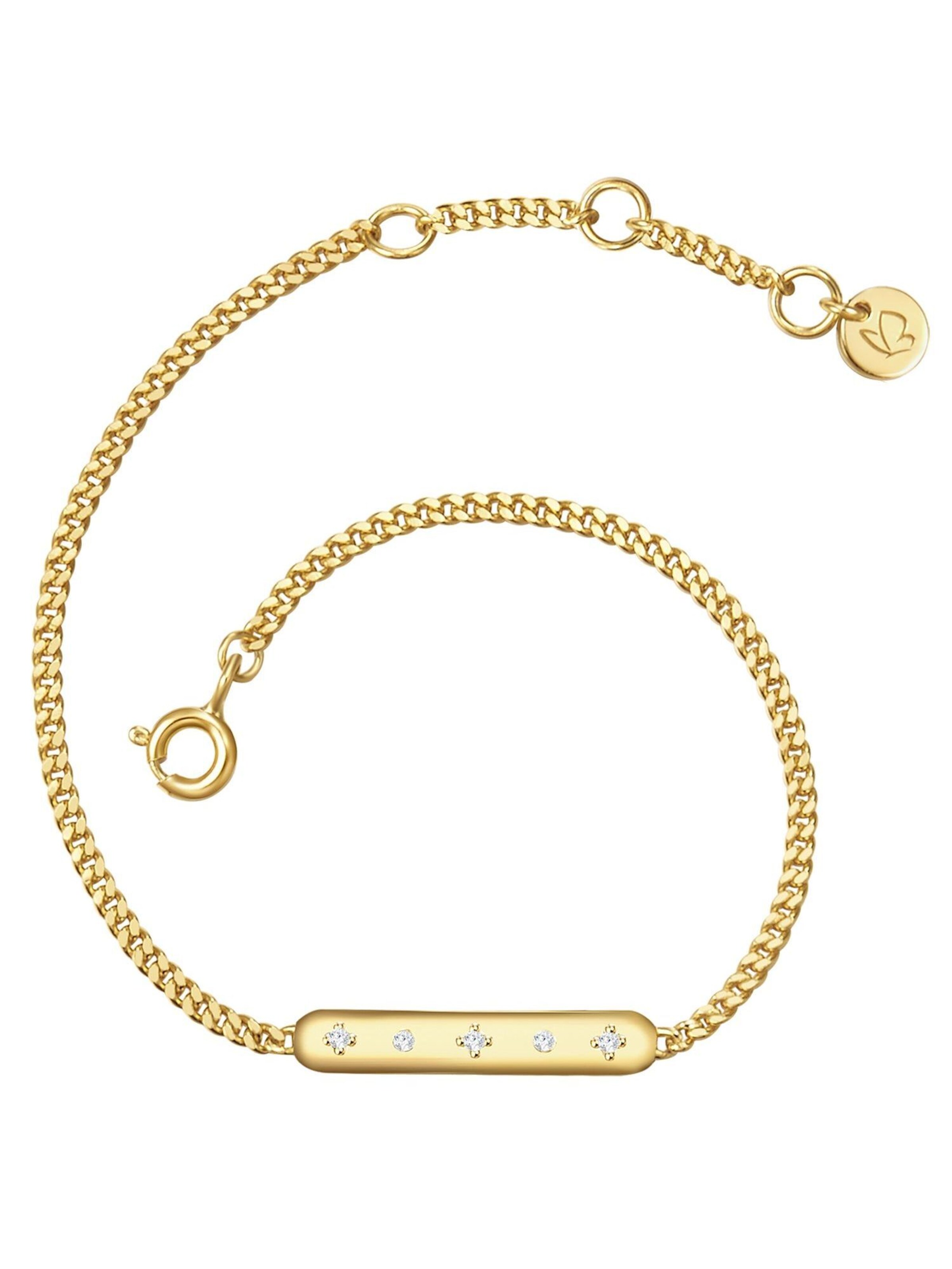 Glanzstücke München Armband in Gold: Vorderseite
