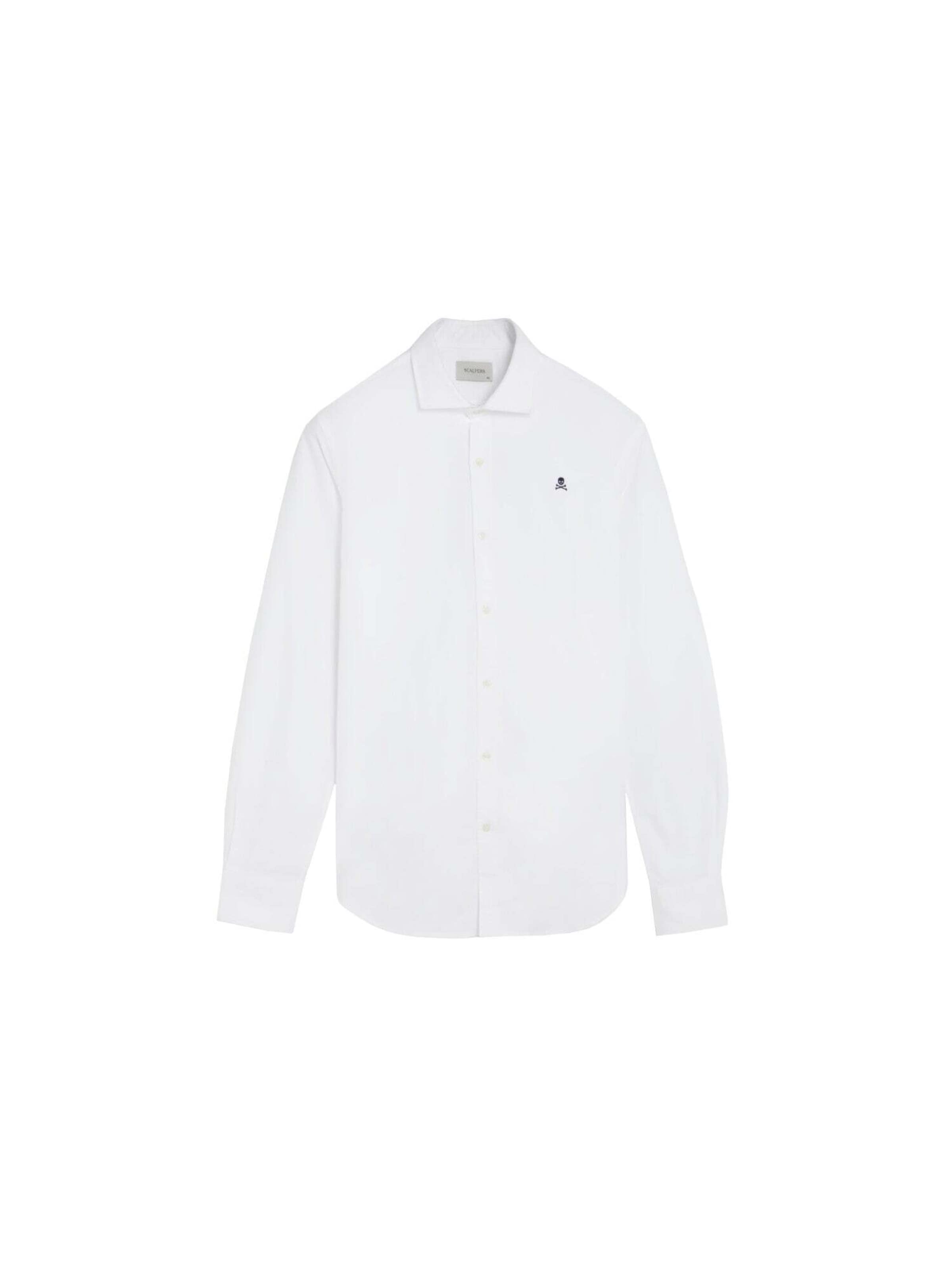 Scalpers Regular fit Overhemd ' ' in Blauw: voorkant