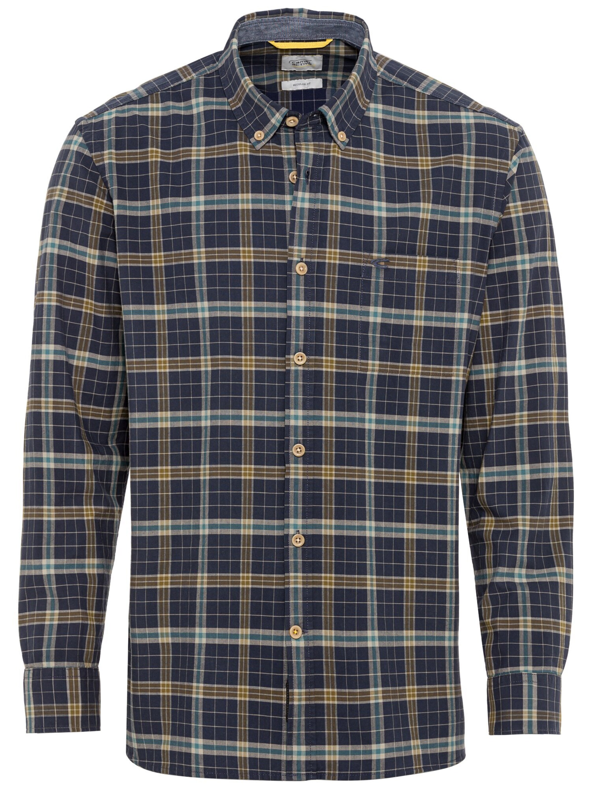 CAMEL ACTIVE - Camisa em azul: frente