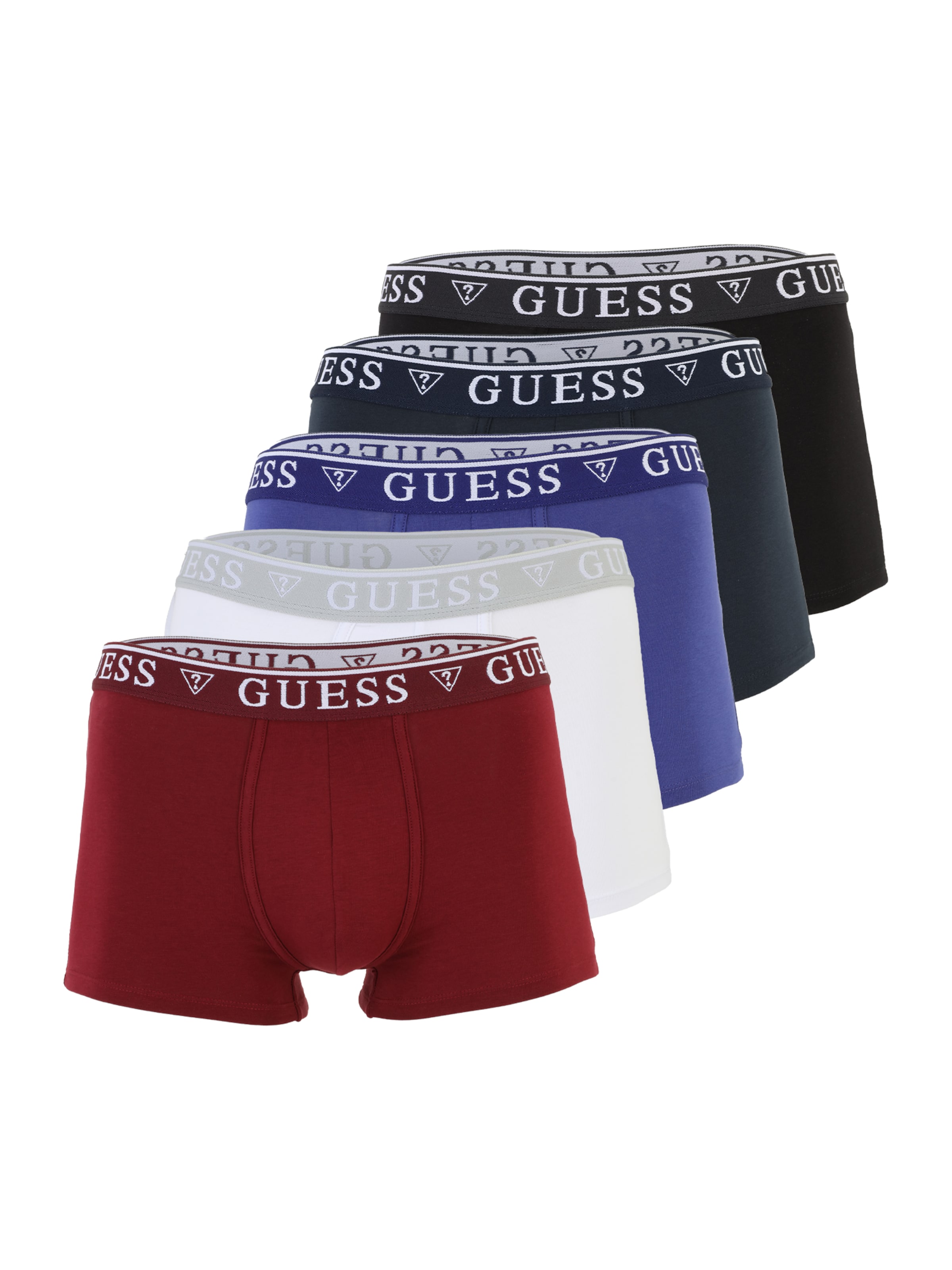 GUESS - Calzoncillo boxer en azul: frente