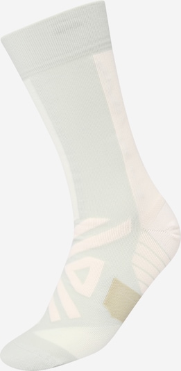 Sportinės kojinės iš On, spalva – gelsvai pilka spalva / tamsi smėlio / pilka, Prekių apžvalga