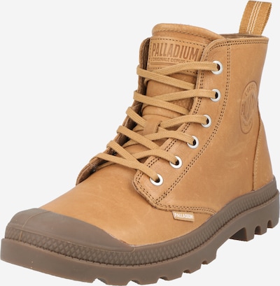 Palladium Bottines à lacets 'Pampa' en noisette, Vue avec produit