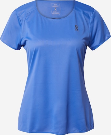 On Performance Shirt in Blue: front