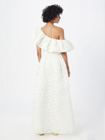 True Decadence Evening Dress in White