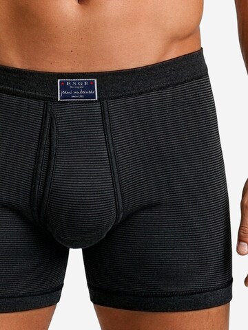 ESGE Boxershorts 'Feinripp Jeans' in Zwart