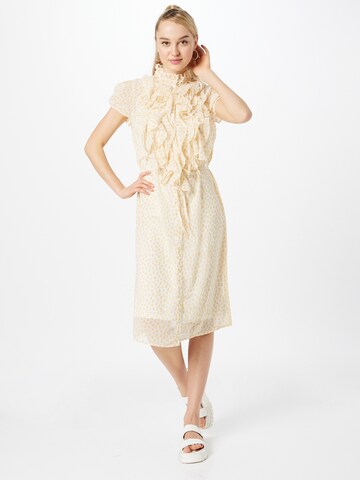 SAINT TROPEZ Kleid 'Lilja' in Weiß