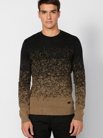 KOROSHI Pullover in Braun: Vorderseite