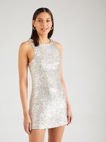 AÉROPOSTALE Kleid 'SEOUIN' in Silber: predná strana