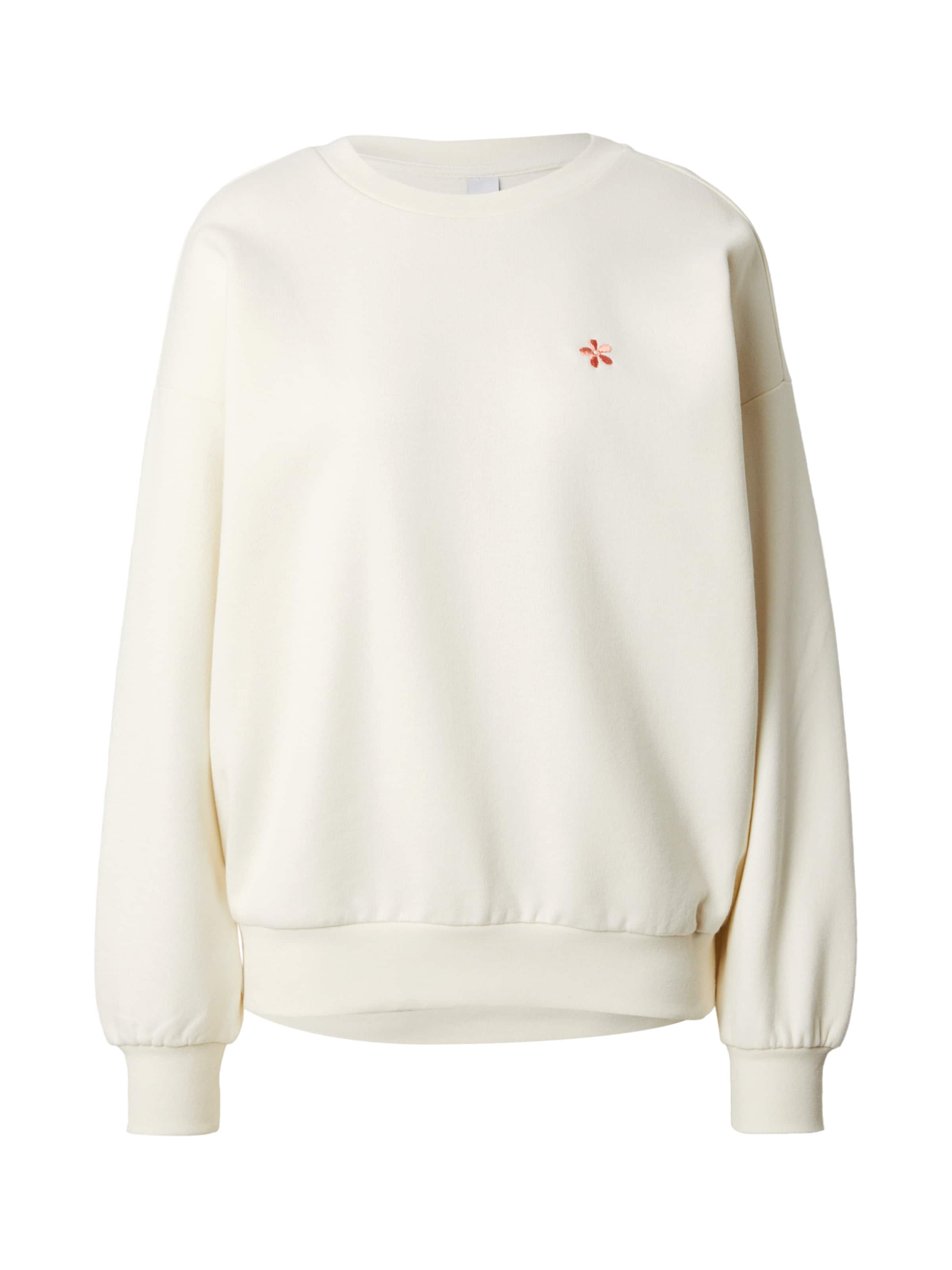 mazine Sweatshirt in White: front