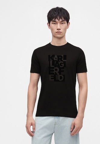 Karl Lagerfeld Футболка в Черный: спереди