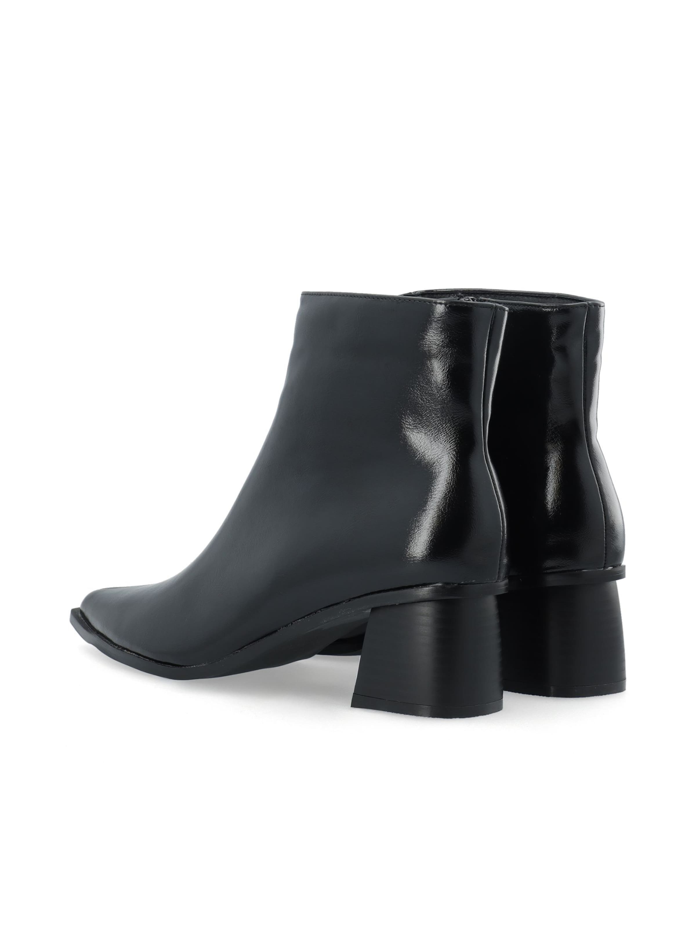 Bianco - Botas de tobillo 'Leonora' en negro