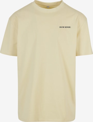 T-Shirt 'Flower' 9N1M SENSE en jaune : devant