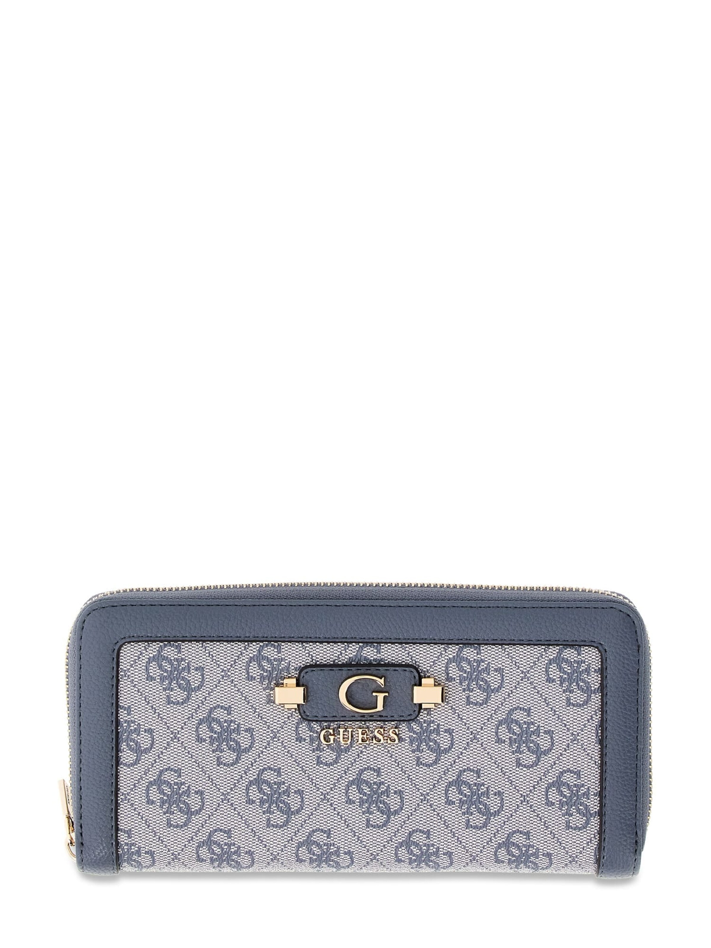 GUESS Portemonnaie 'Lindsey' in Blau: Vorderseite