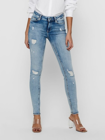 ONLY Jean en bleu denim, Vue avec modèle