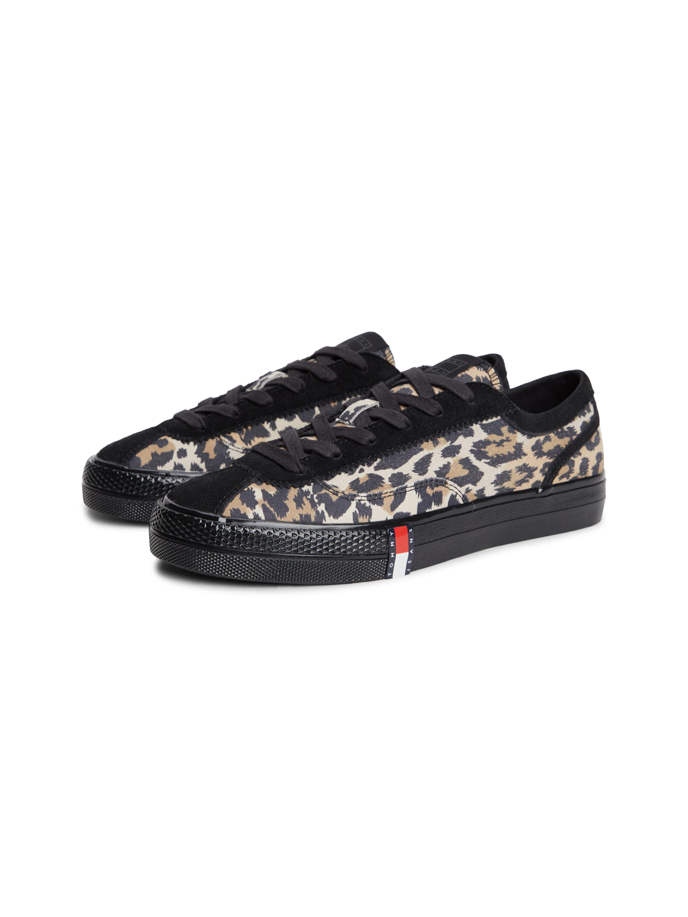 brūns Tommy Jeans Zemie brīvā laika apavi 'ARCHIVE Y2K CHEETAH'