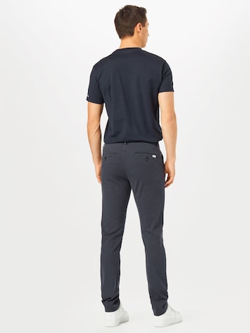 Lindbergh Slimfit Chino 'Superflex' in Blauw