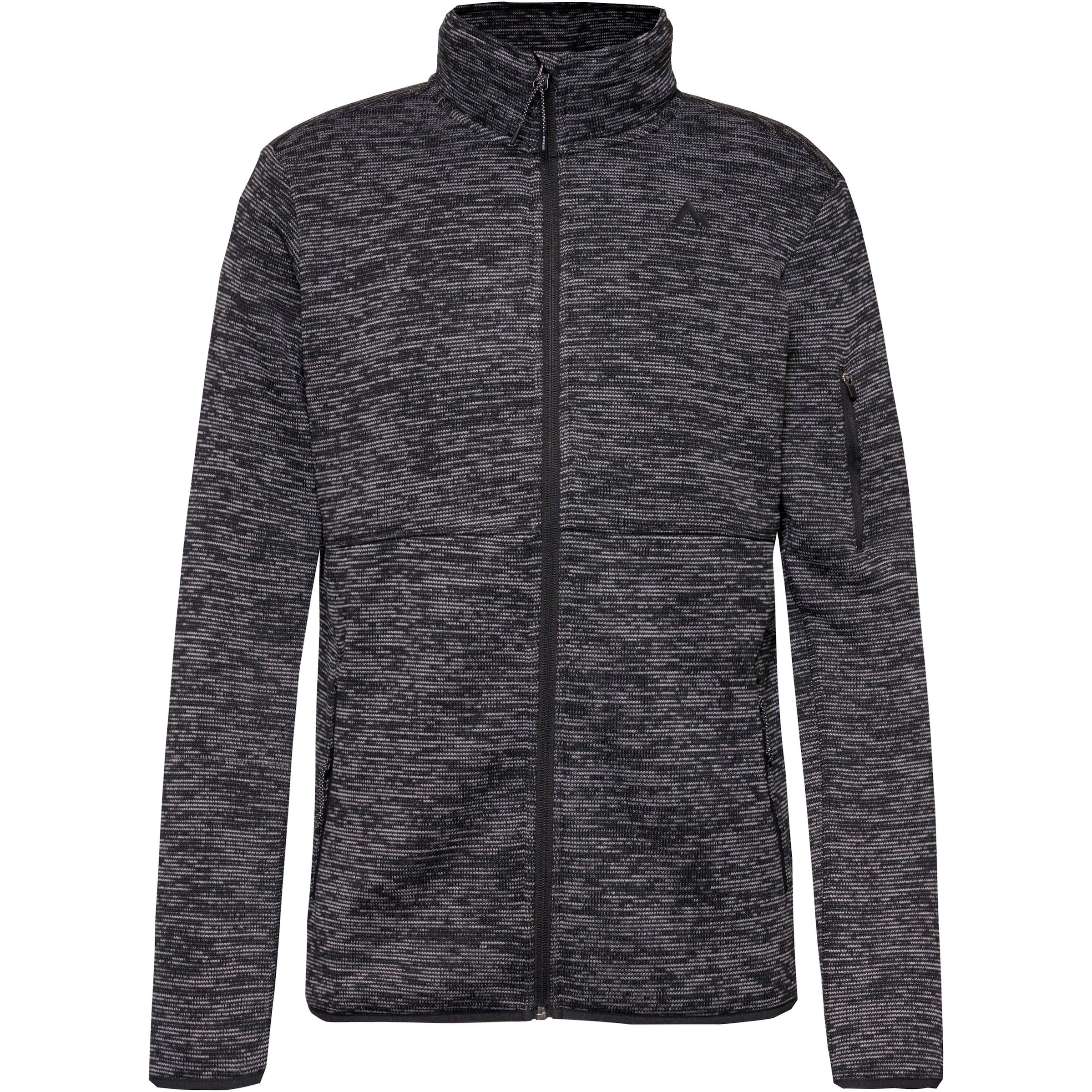 MCKINLEY Fleece Jacket 'Samien' in Black: front