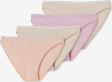 SCHIESSER Panty ' Cotton Lace ' in Beige: front