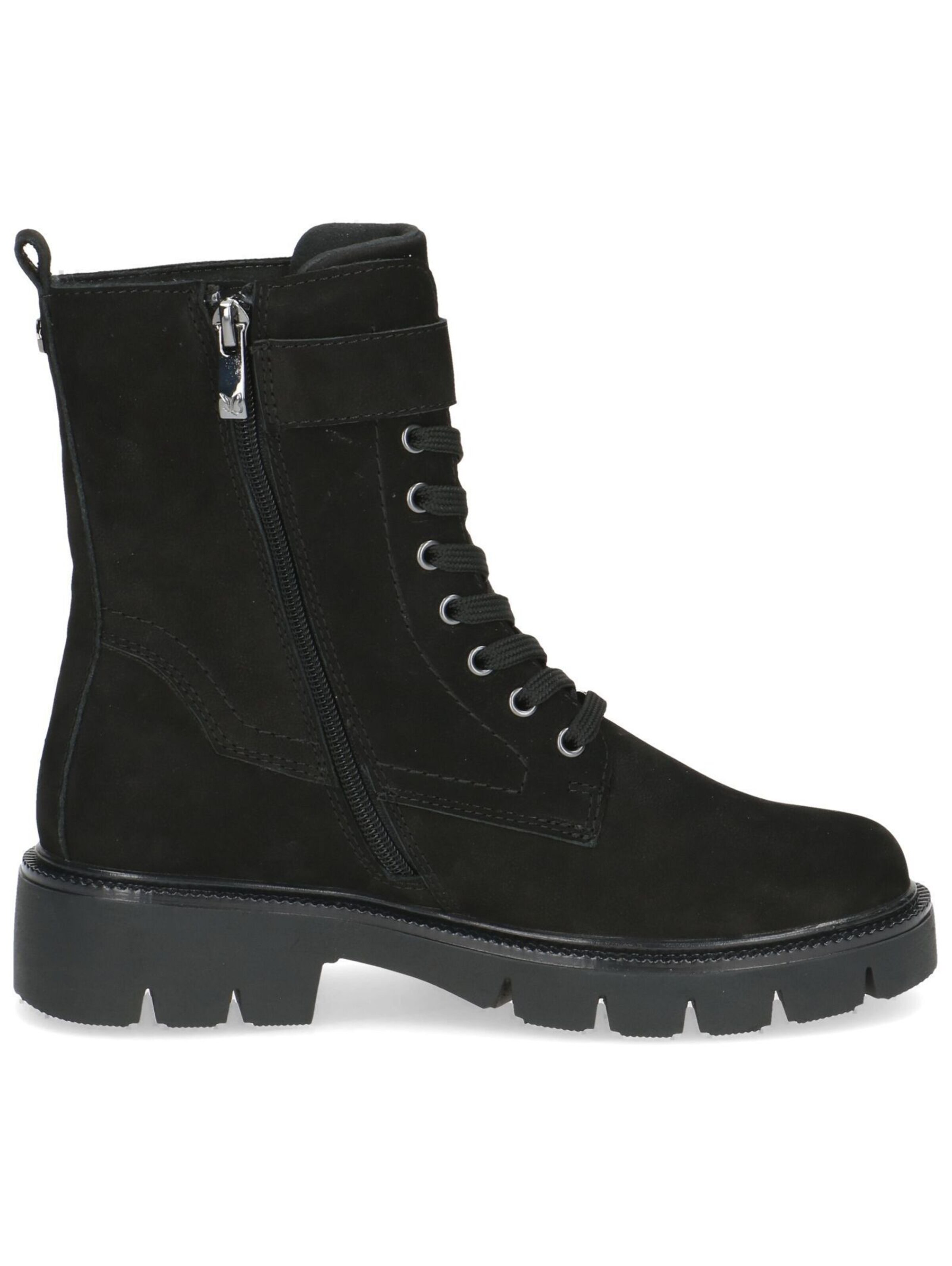 CAPRICE Schnürstiefelette in Schwarz