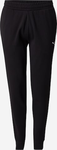PUMA Конический (Tapered) Штаны 'ESS' в Черный: спереди