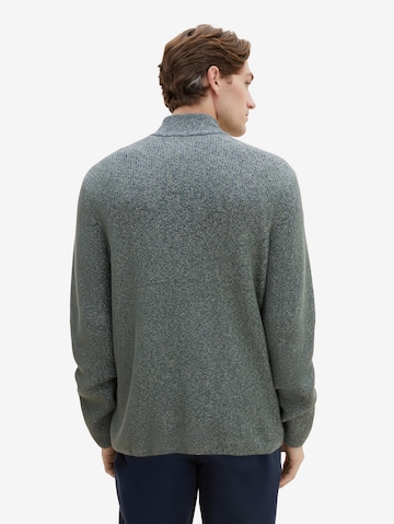 TOM TAILOR Sweater in Green