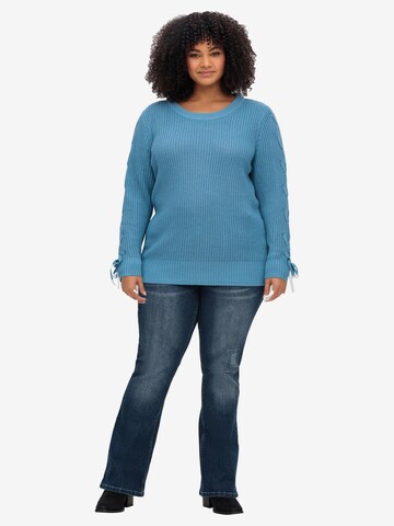 sheego by Joe Browns Sweater in Blue