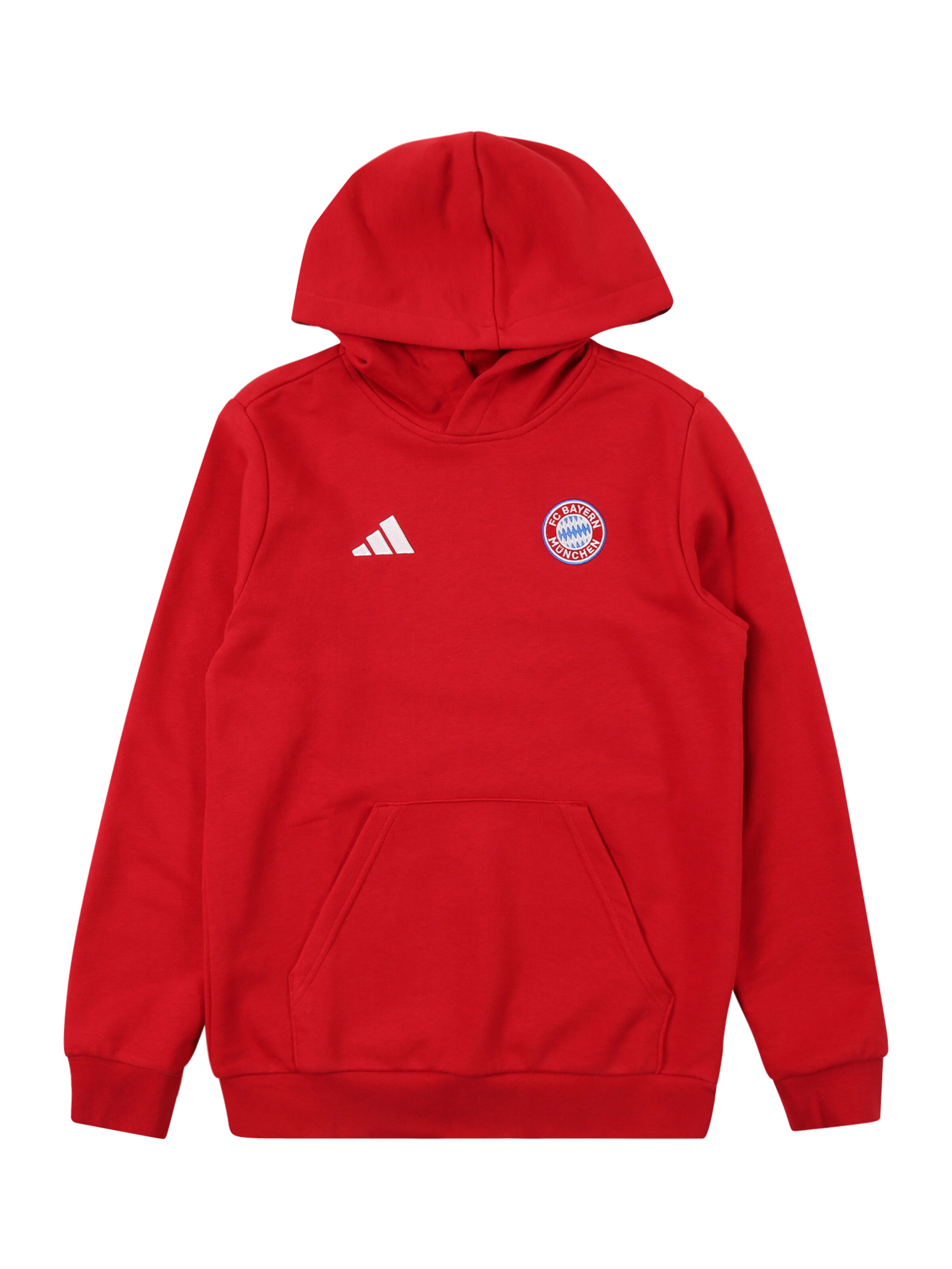 ADIDAS PERFORMANCE Αθλητική μπλούζα φούτερ 'DNA' σε κόκκινο: μπροστά