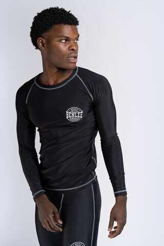 T-Shirt fonctionnel 'Mossburn' Benlee en noir : devant