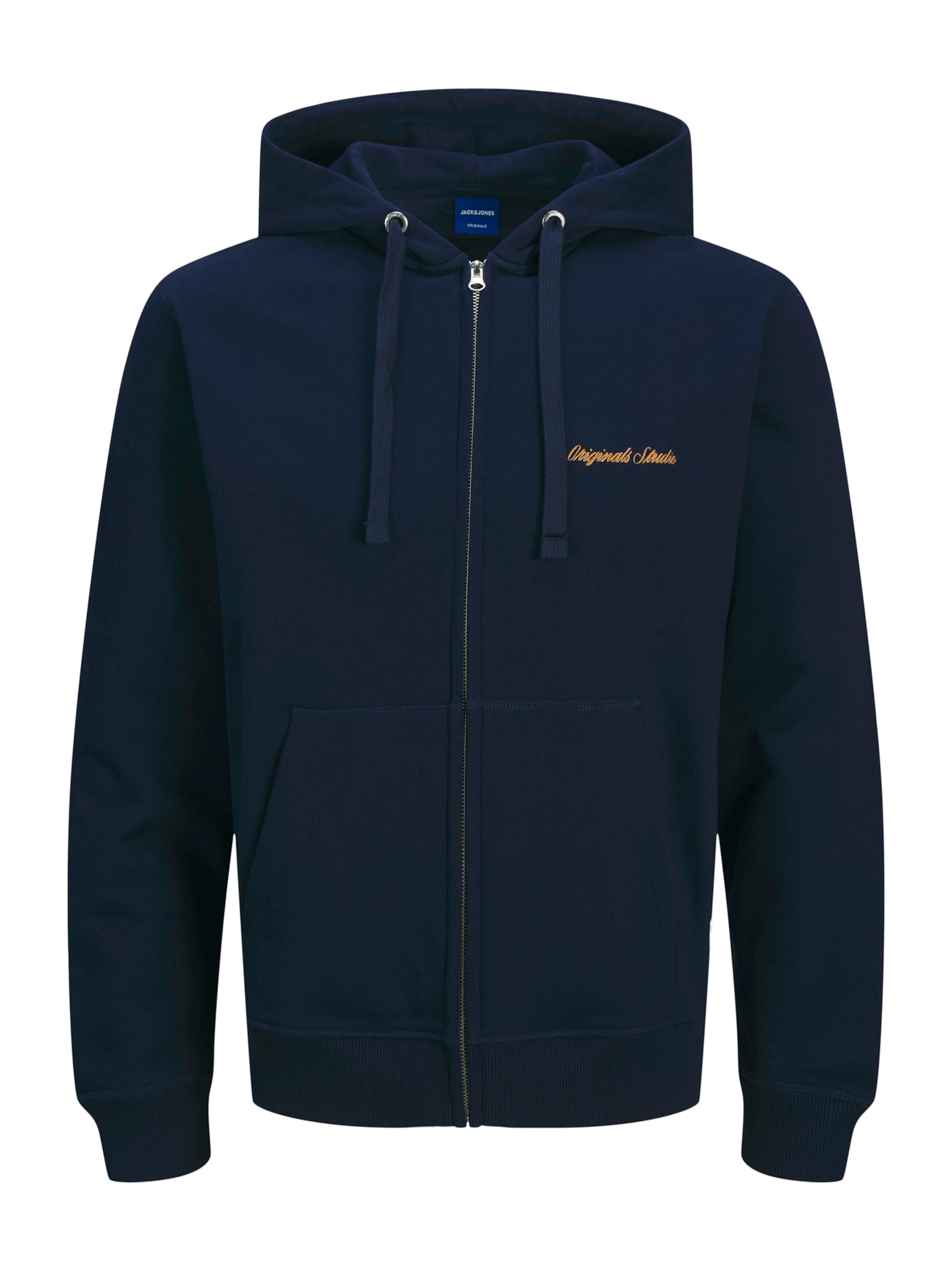 zils JACK & JONES Sportisks džemperis 'JORNorrebro': no priekšpuses