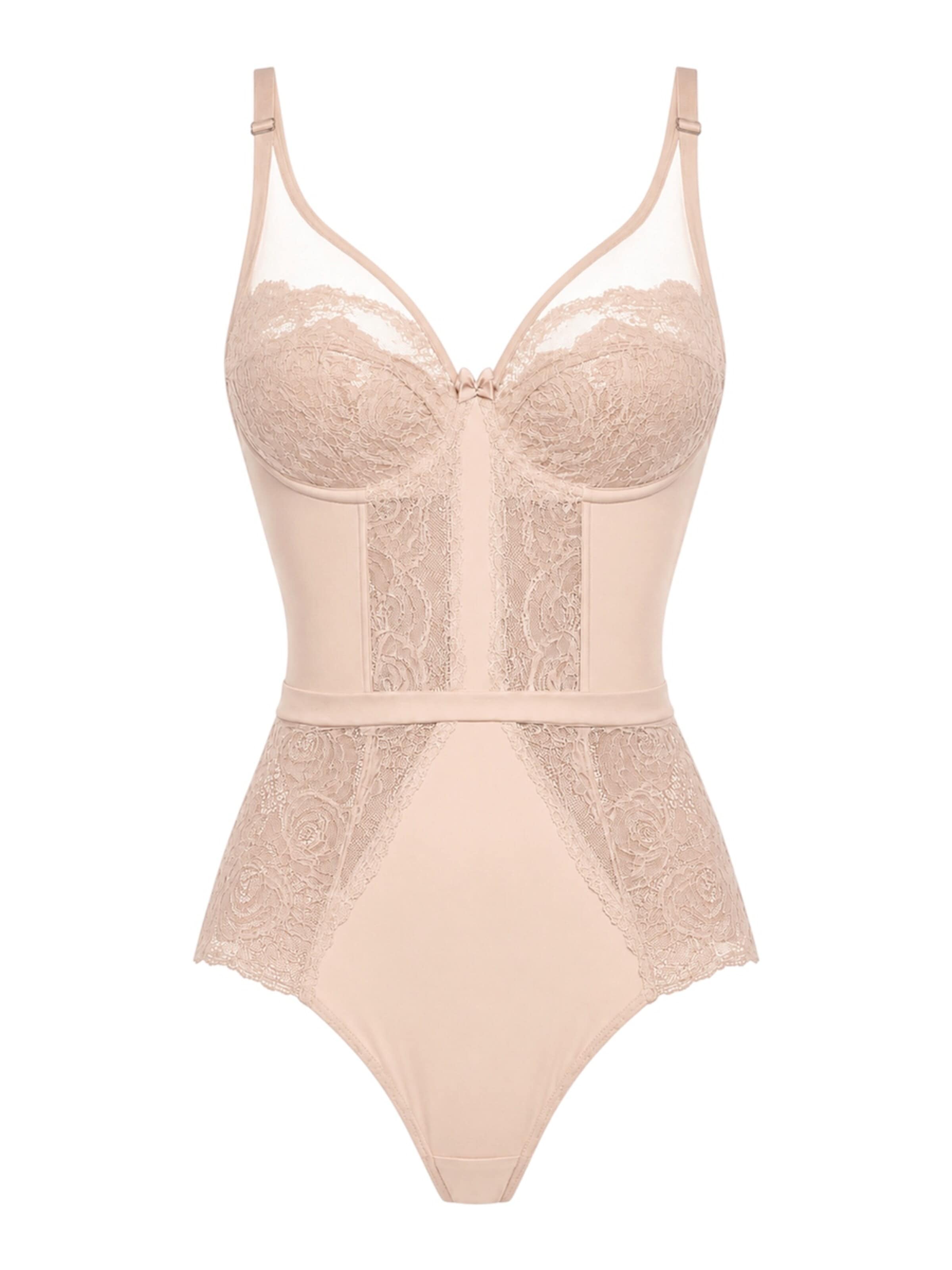 MILENKA Wäschebody‌‌‌‌‌‌‌‌ in Pink: Vorderseite