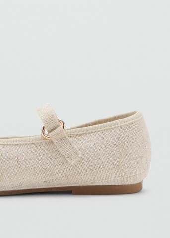 MANGO KIDS Ballet Flats 'Annieb' in White