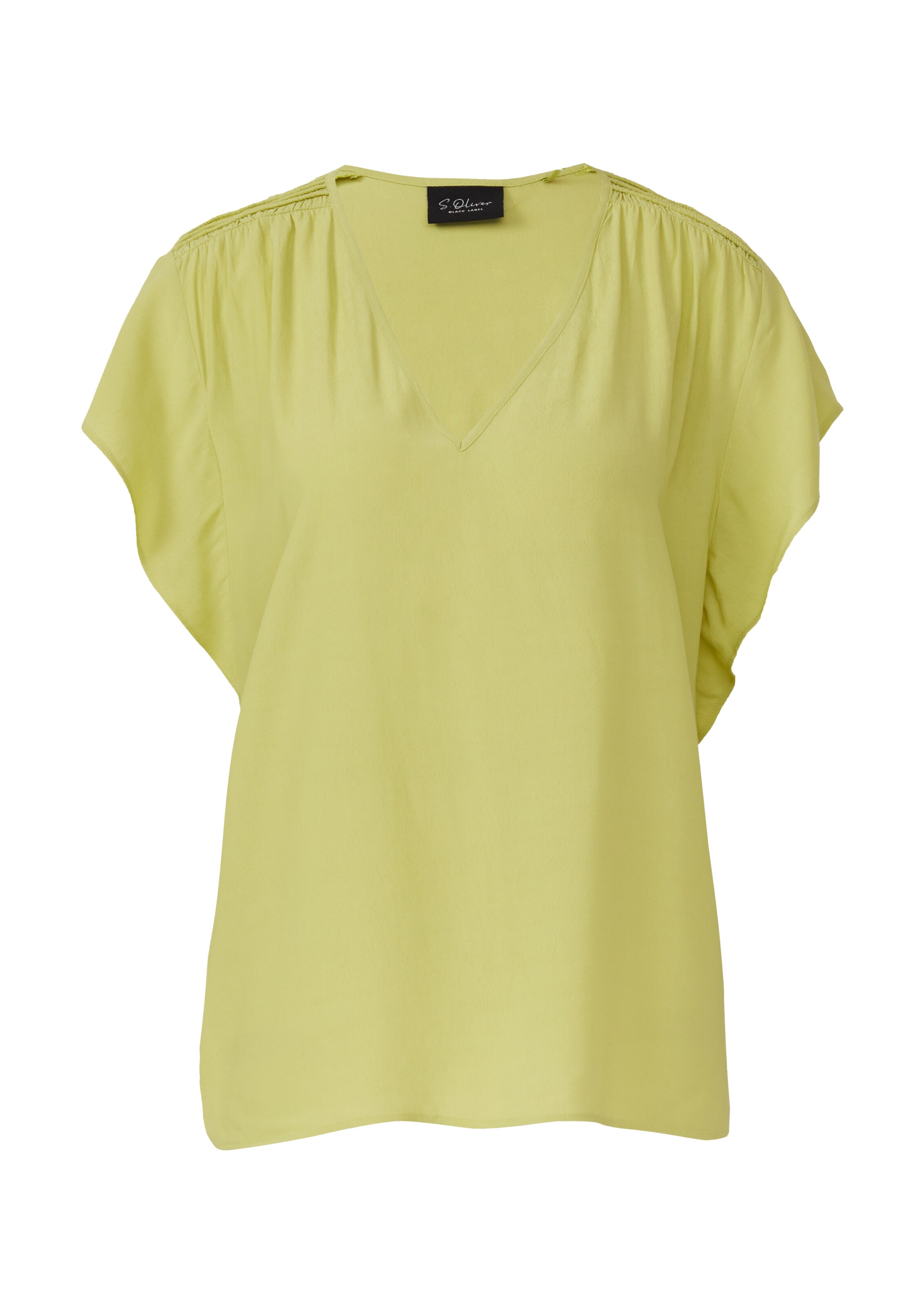 s.Oliver BLACK LABEL Blouse in Groen: voorkant
