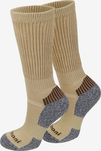 normani Athletic Socks in Beige