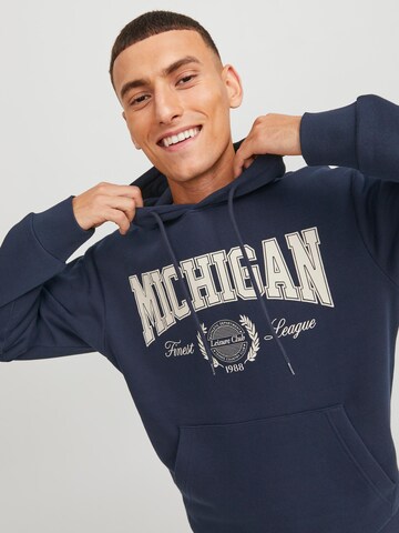 JACK & JONES Sweatshirt 'Bradley Mitch' in Blauw