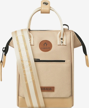 Cabaia Axelremsväska 'Lobito' i beige: framsida