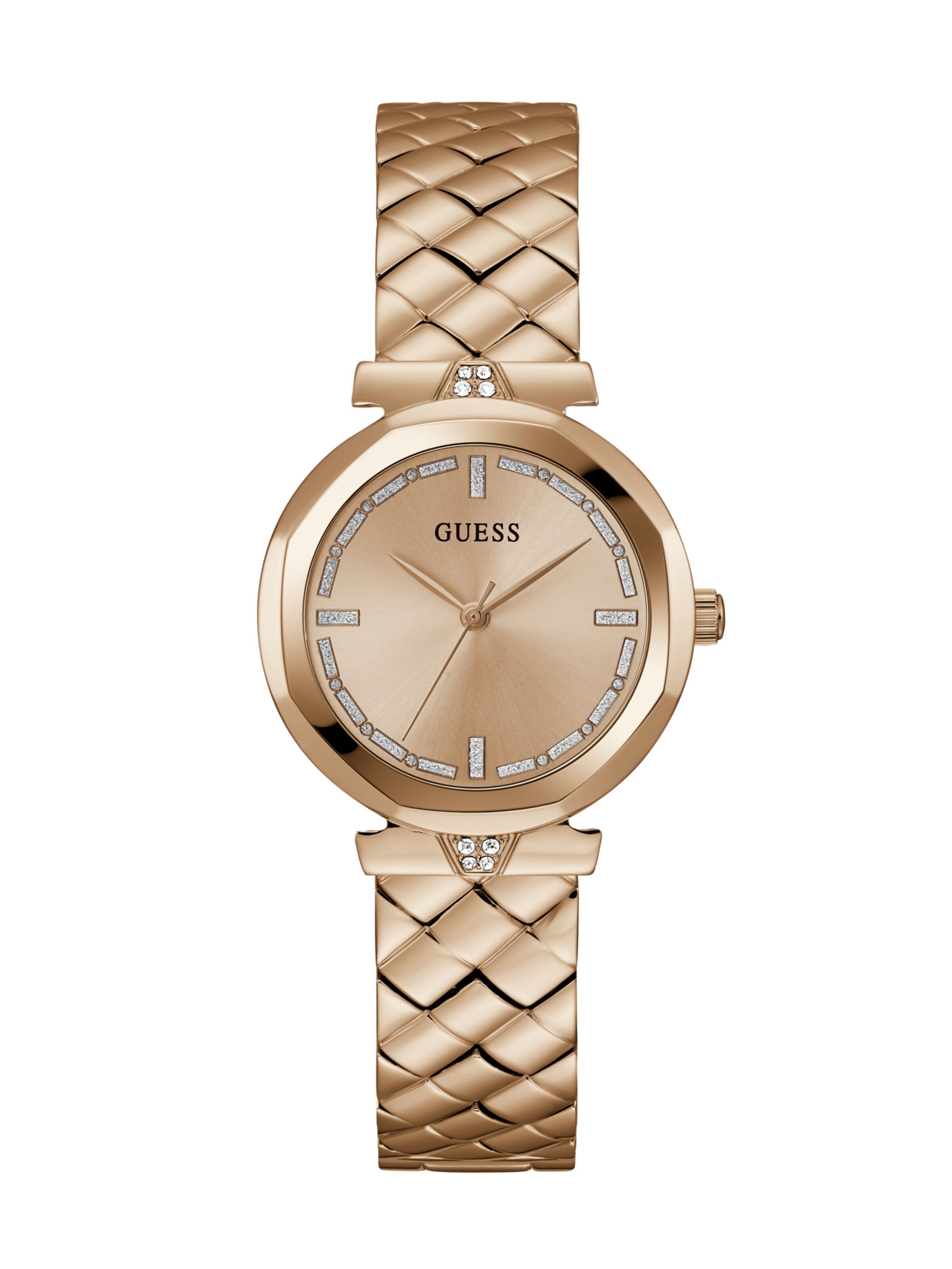 GUESS Analog Watch in Gold: front