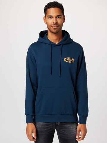 JACK & JONES Sweatshirt 'ELITE' i blå: framsida