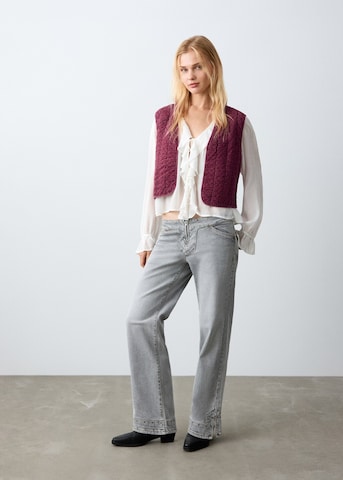 MANGO TEEN Bodywarmer 'Lina' in Rood