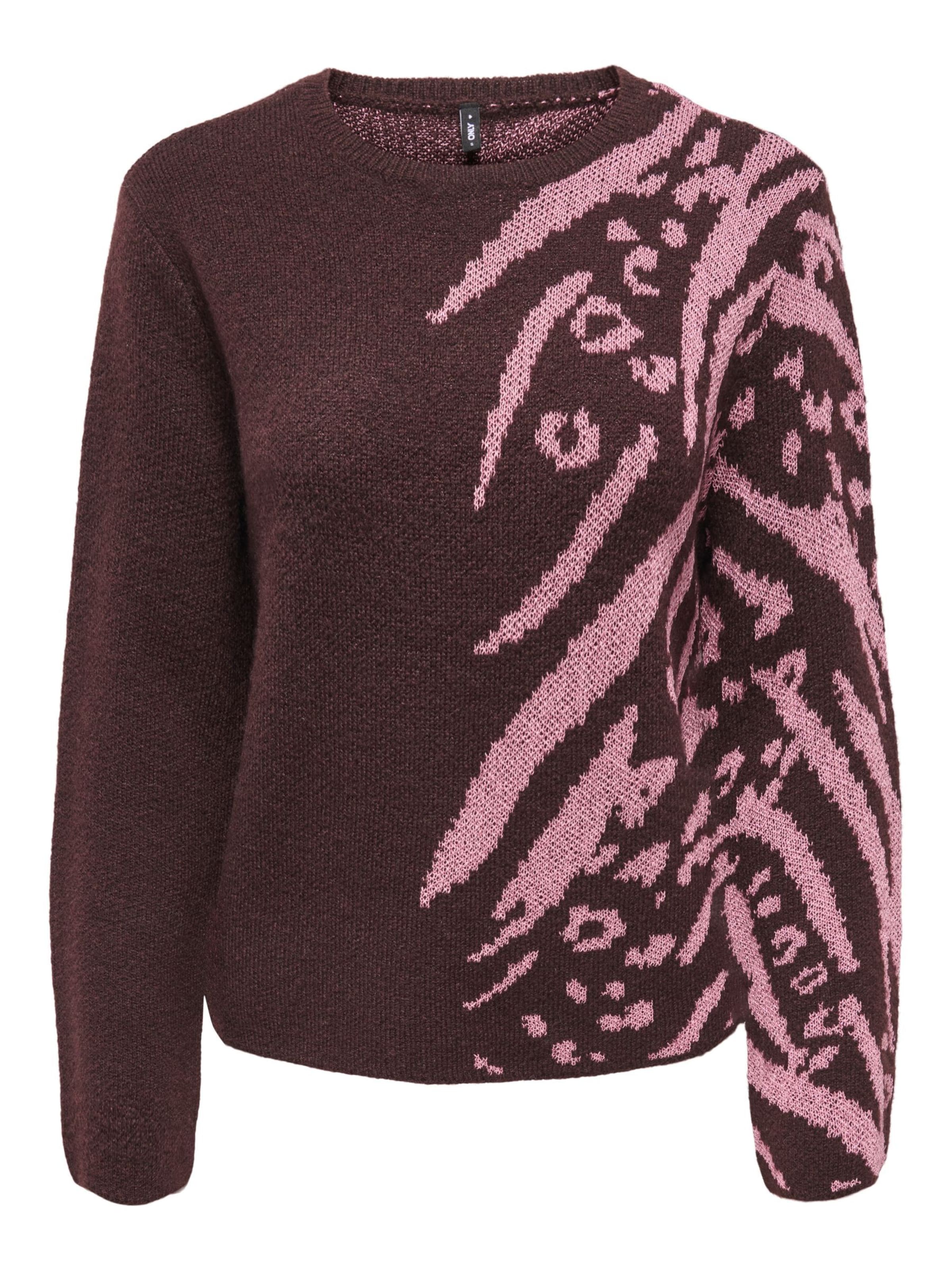 ONLY Trui 'LUXA' in Rood: voorkant