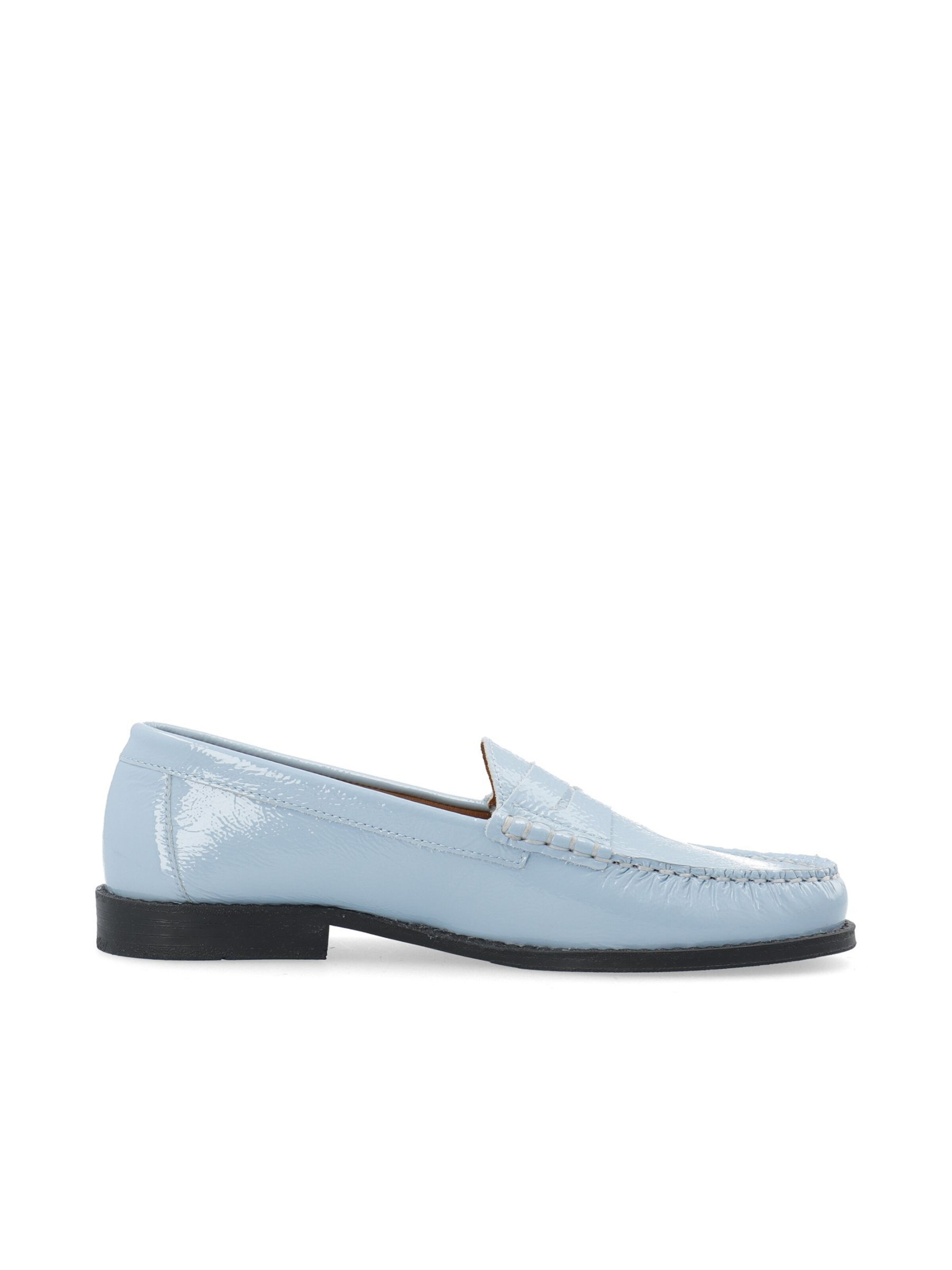 Mocassin 'Pop' Bianco en bleu