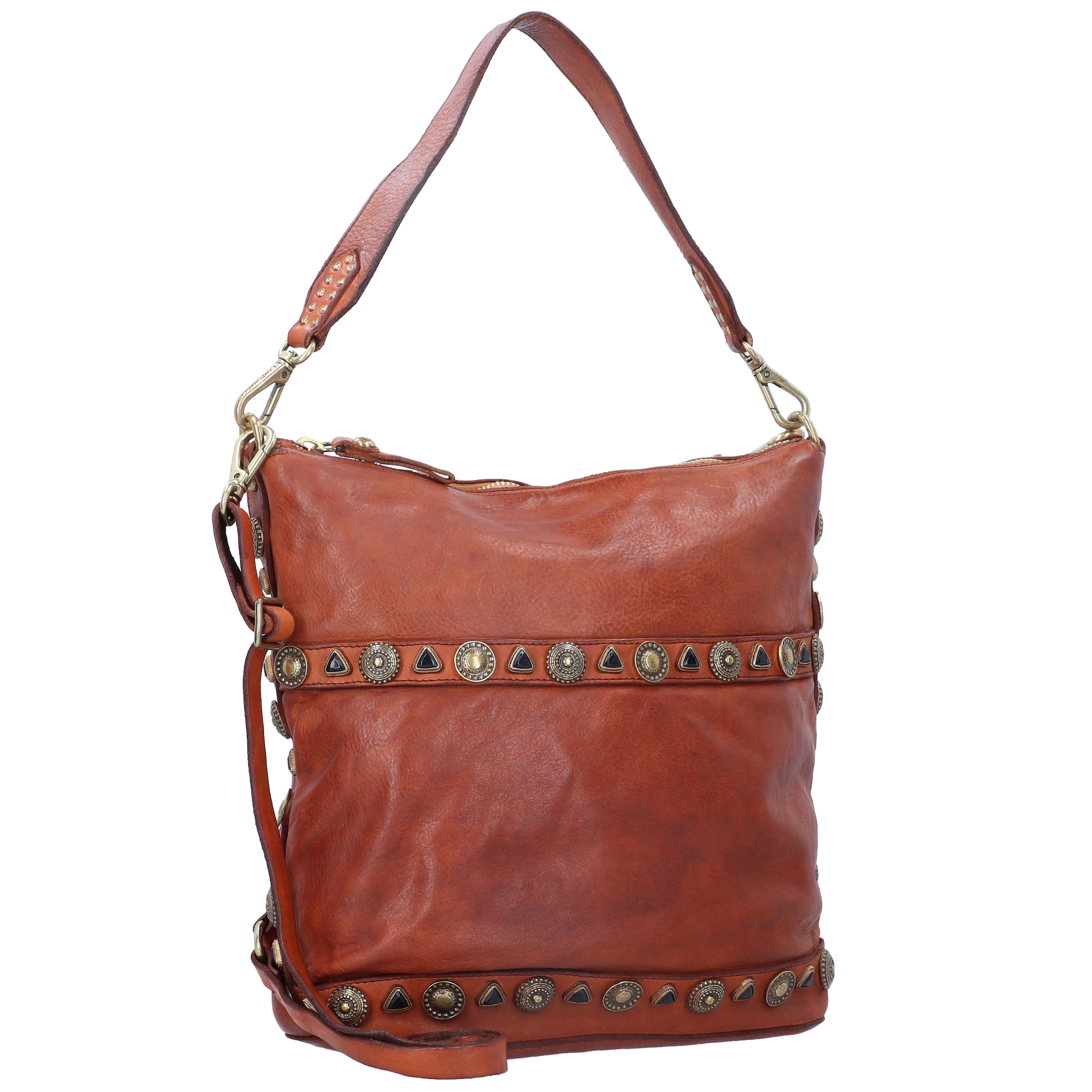 Borsa a spalla di Campomaggi in marrone