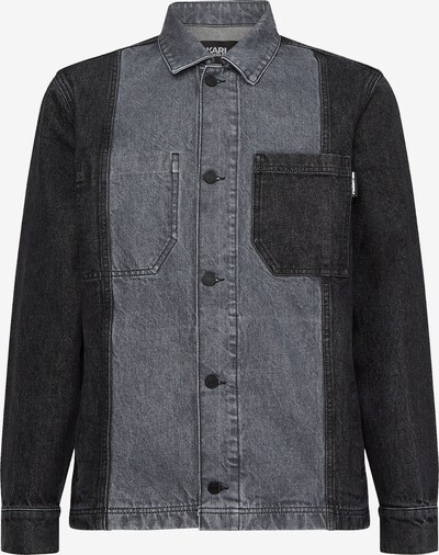 Karl Lagerfeld Between-season jacket in Grey denim / Dark grey, Item view