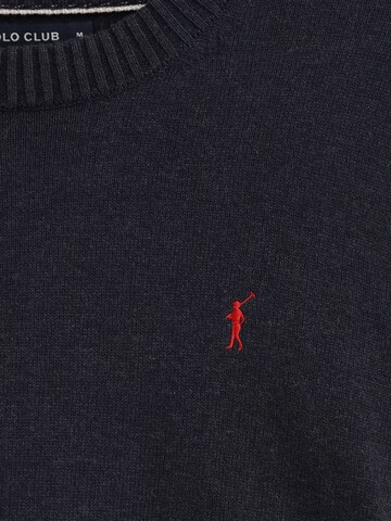 Polo Club Pullover in Blau