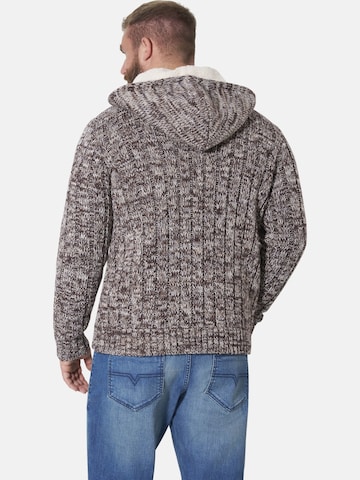 Jan Vanderstorm Strickjacke 'Eirborg' in Grün