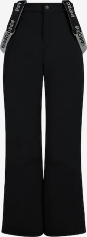 PROTEST Regular Workout Pants 'Spikety' in Black: front
