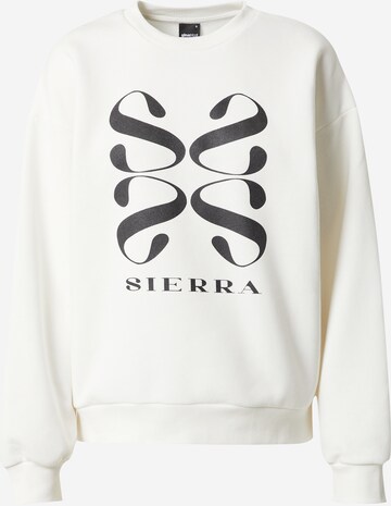 Gina Tricot Sweatshirt 'Riley' in White: front