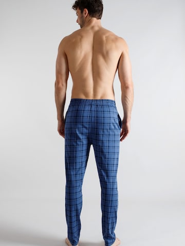 TOM TAILOR Pyjamahose in Blau