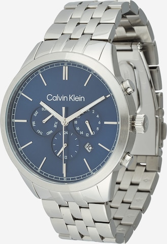 Calvin Klein Analoog horloge in Zilver: voorkant